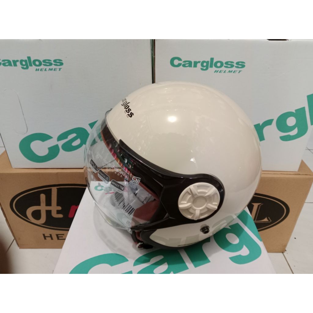 NGGESINGSHOP Helm Cargloss Hijab SNI Nyaman Wanita