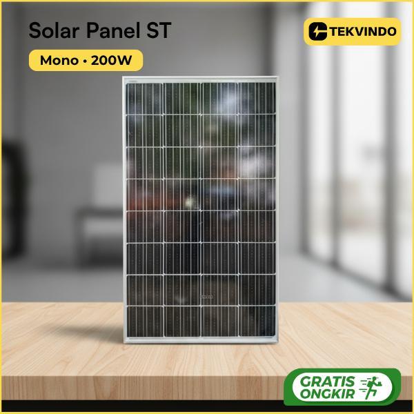 Panel Surya Solar Cell Maysun Monocrystalline 200Wp Solar Panel Tenaga Matahari Efisiensi Tinggi