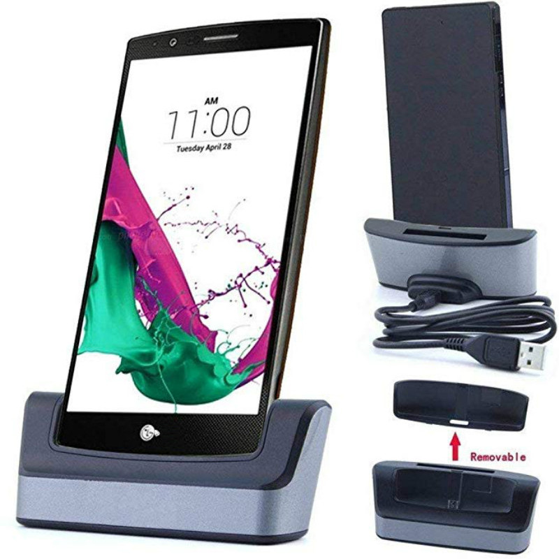 2 In 1 Mobile Phone Charger Holder Battery Charger for LG V10 LG V20 OTG Function Desktop Charger Cr