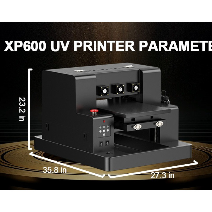 A3 UV Printer XP600 UV Flatbed Printing Machine A3 UV DTF Printer For Pen Bottle Wood UV Flatbed Pri