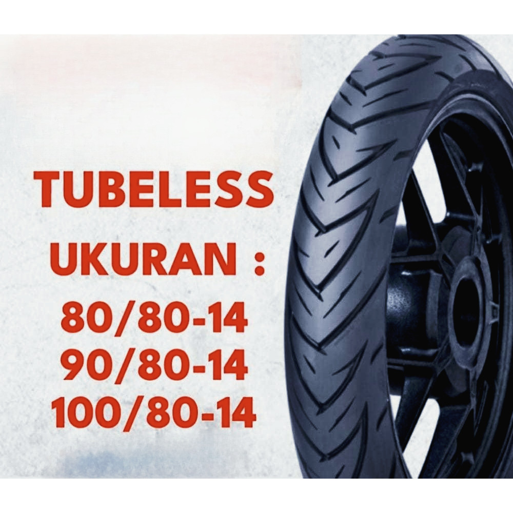Ban FDR Genzi Ring 14 an Tubeless 80/80-14 , 90/80-14 , 100/80-14 Original FDR Genzi tubeles