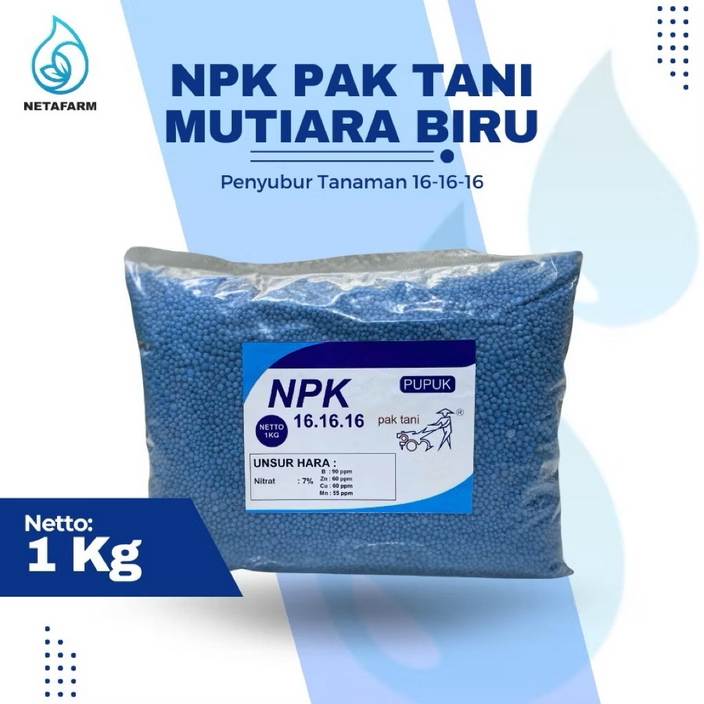 Pupuk NPK Pak Tani 16-16-16 Repack 20Kg 30Kg 50Kg – Pupuk NPK Tanaman Buah Sayur Padi