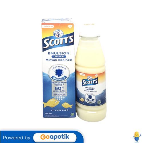 Scott'S Emulsion Original Sirup 200 Ml