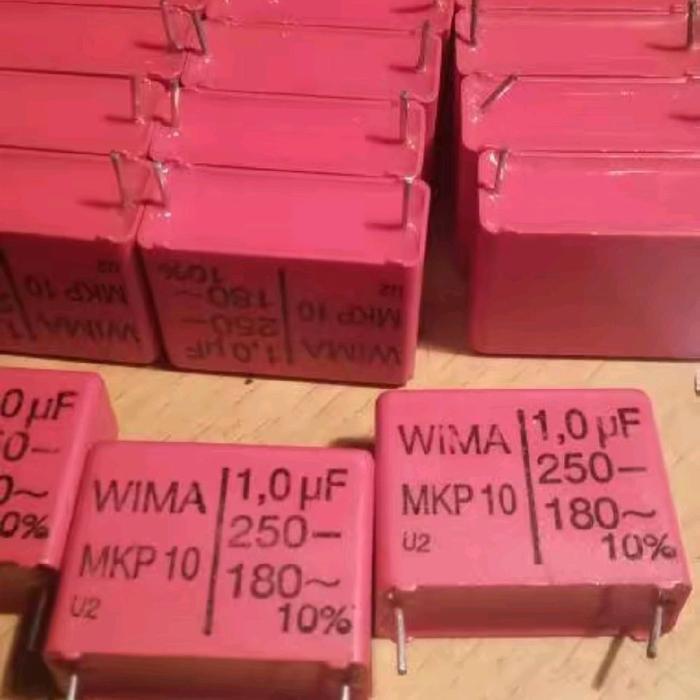 capacitor MKP10 1uF 180v 250v 1 uf Wima BERKUWALITAS...