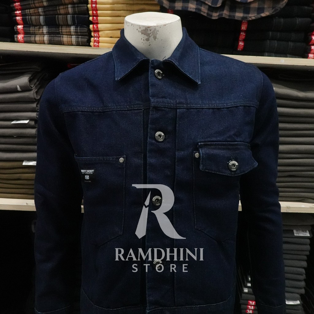 WATCHOUT Jeans Jaket Pria JJ300310034 1025