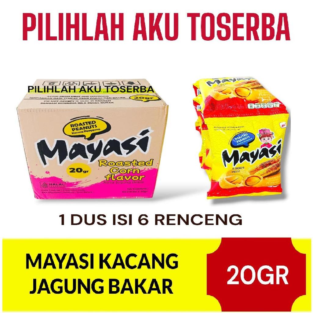 Mayasi Kacang Jagung Bakar - ( HARGA 1 DUS )