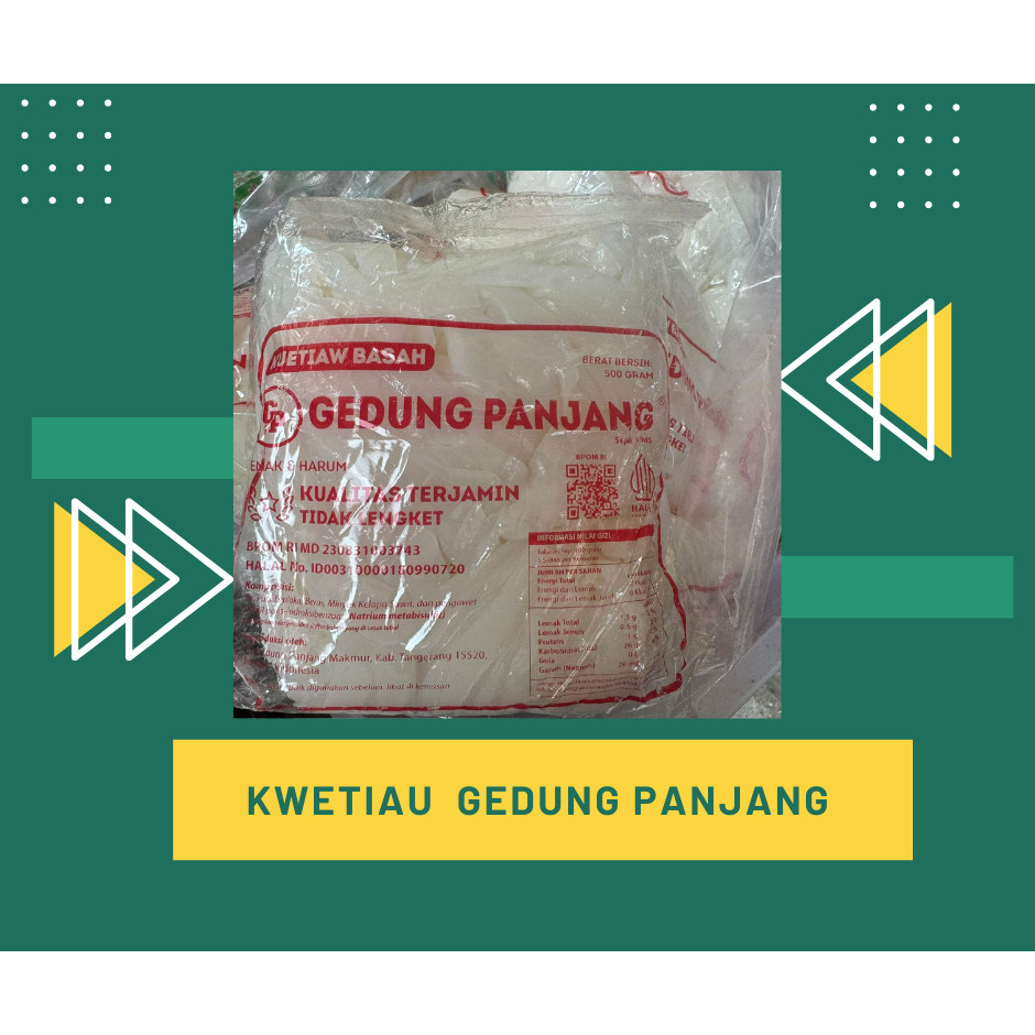 (Swifties Id) Kwetiau Basah Gedung Panjang 500 gr