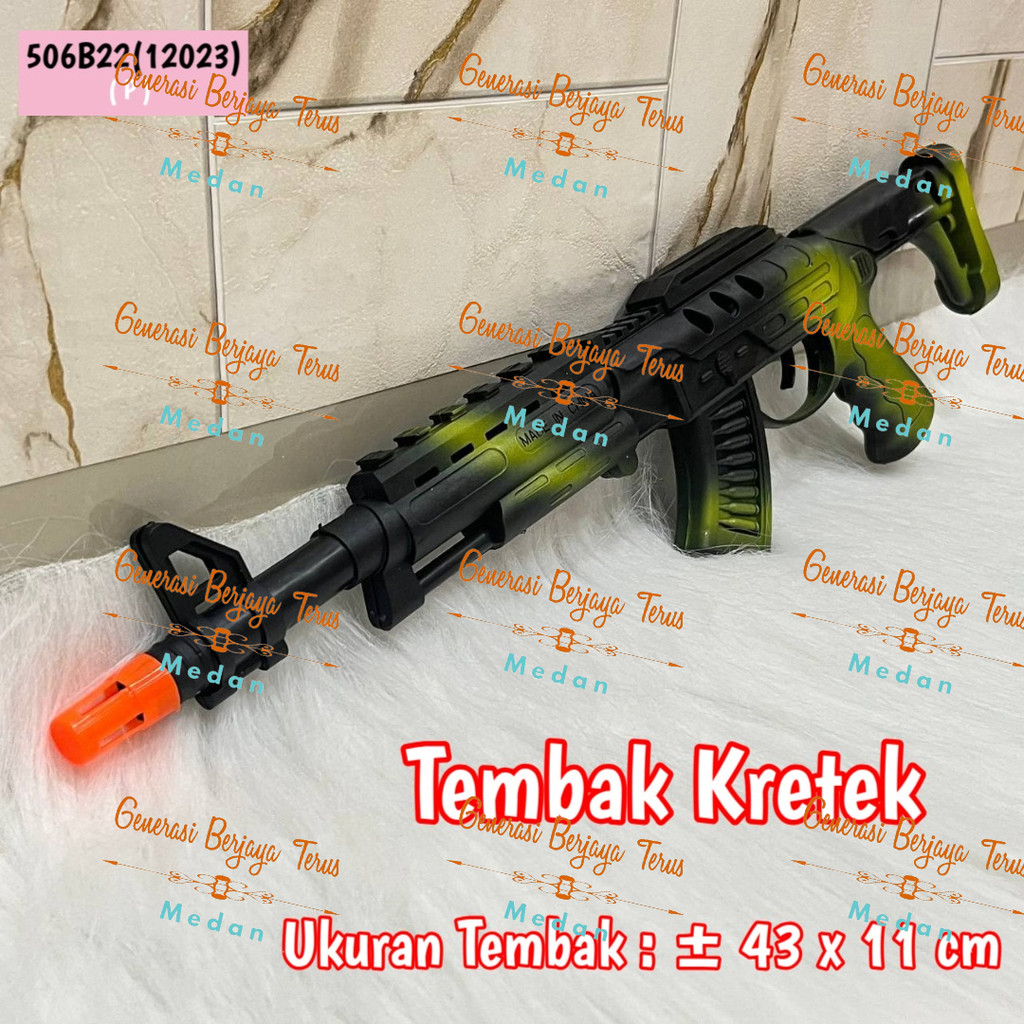 Mainan Tembakan Kretek / Mainan Tembak Tembakan Bunyi Kretekan