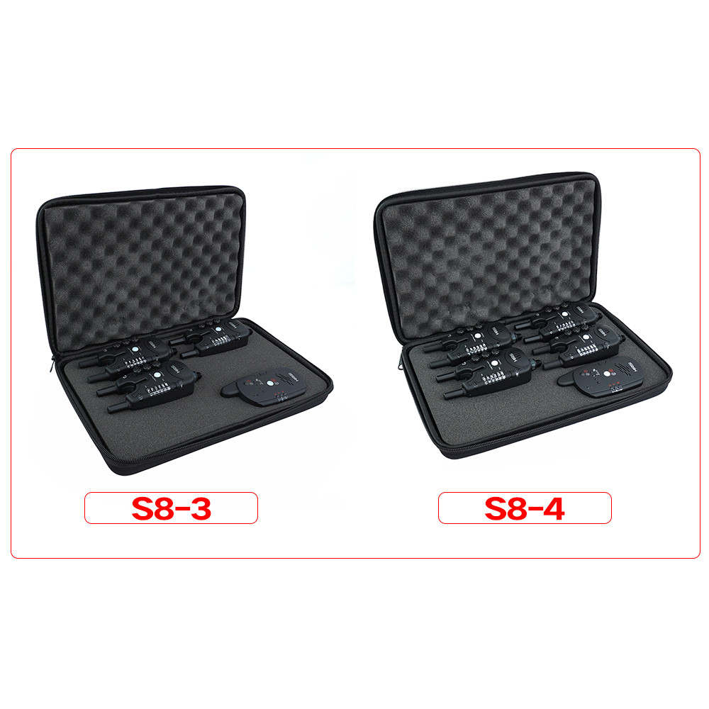 Hirisi Carp Fishing Alarm Set Wireless Bite Alarm 2 Way Remote Control Bite Indicator Fishing Access