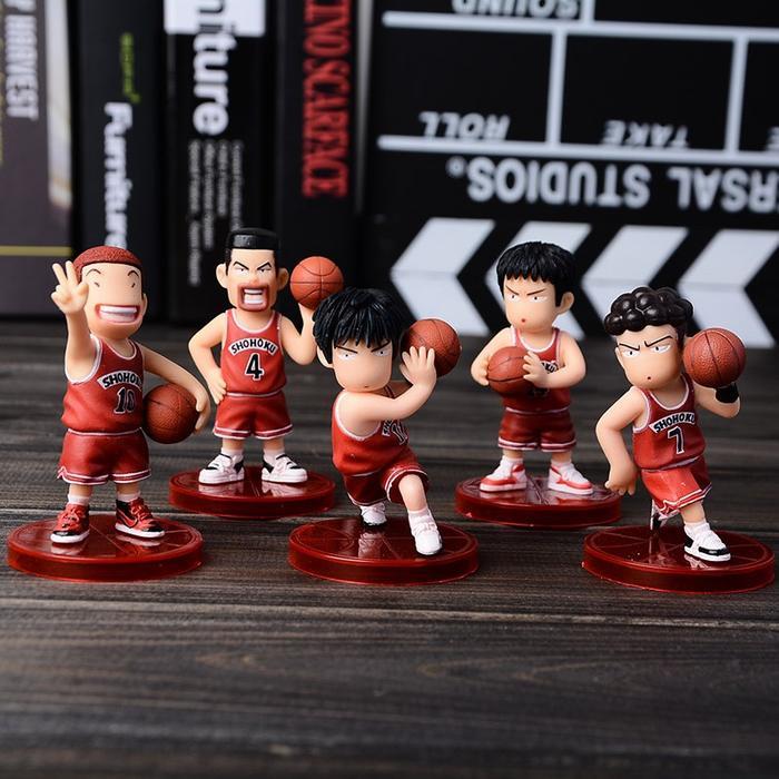 Slam dunk Action Figure Shohoku Red Jersey - Set 5 Red Jersey