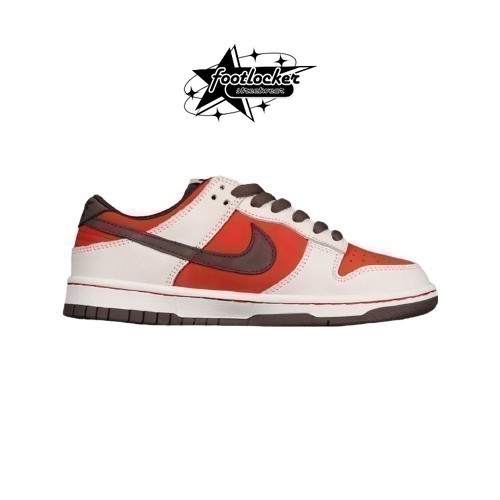Sneakers Nike SB Dunk Low Suzuki White Red Brown RE500-66  Original   Unisex