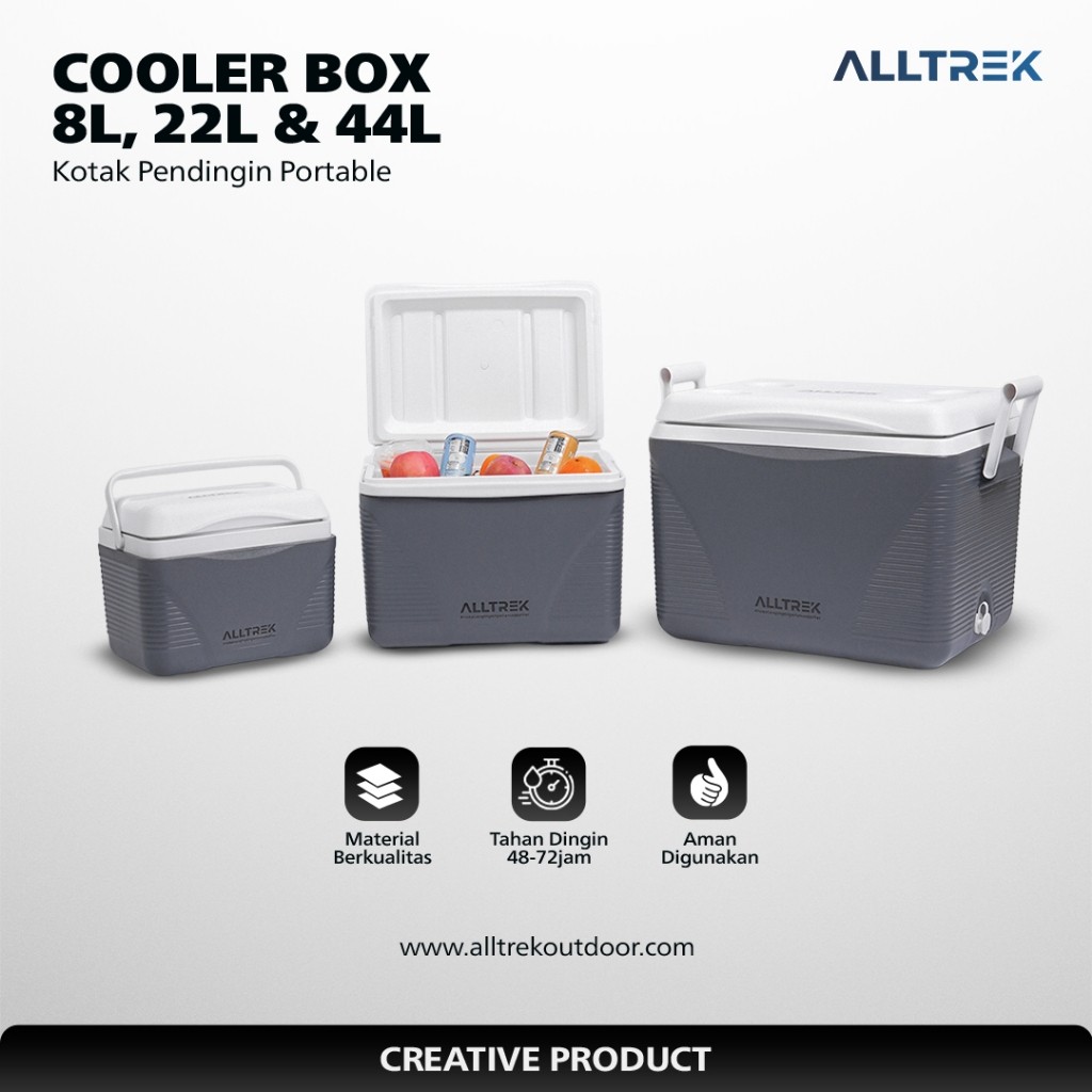 ALLTREK Cooler Box Kotak Pendingin Portable Outdoor