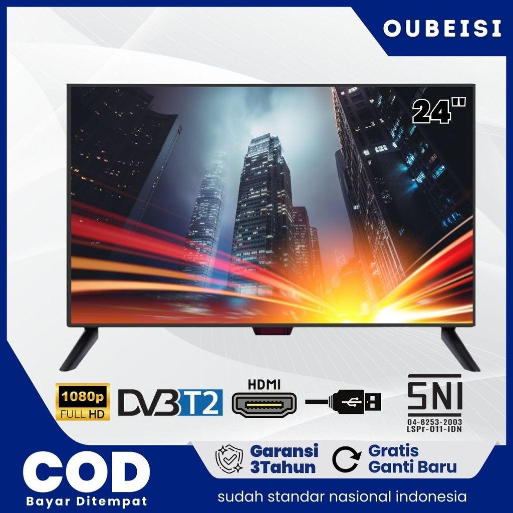 OUBEISII TV  24/25 inch Smart TV LED  Android 11.0 FHD