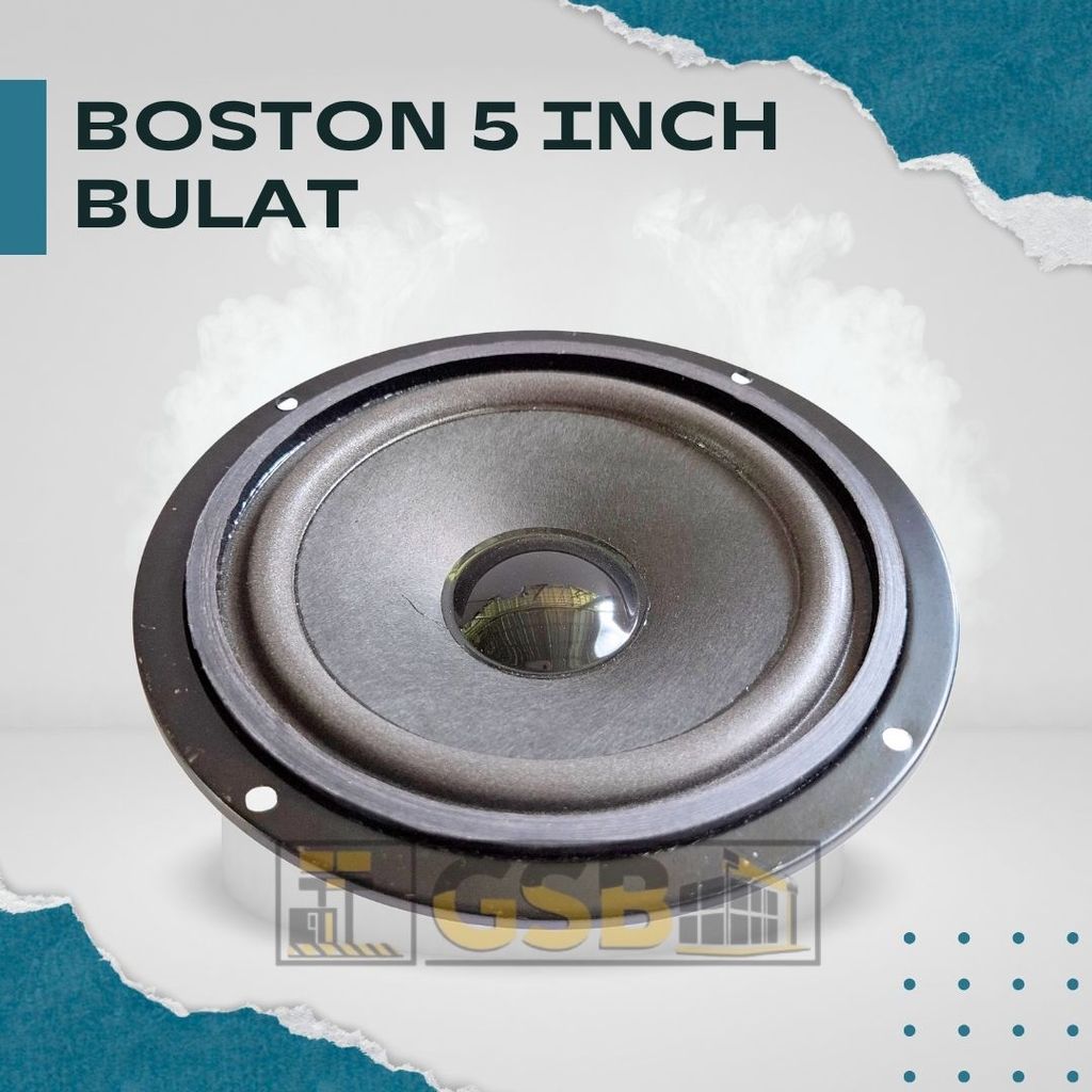Speaker Boston BS-520-R 5 Inch Woofer Speaker 8 Ohm 100 Watt Bulat