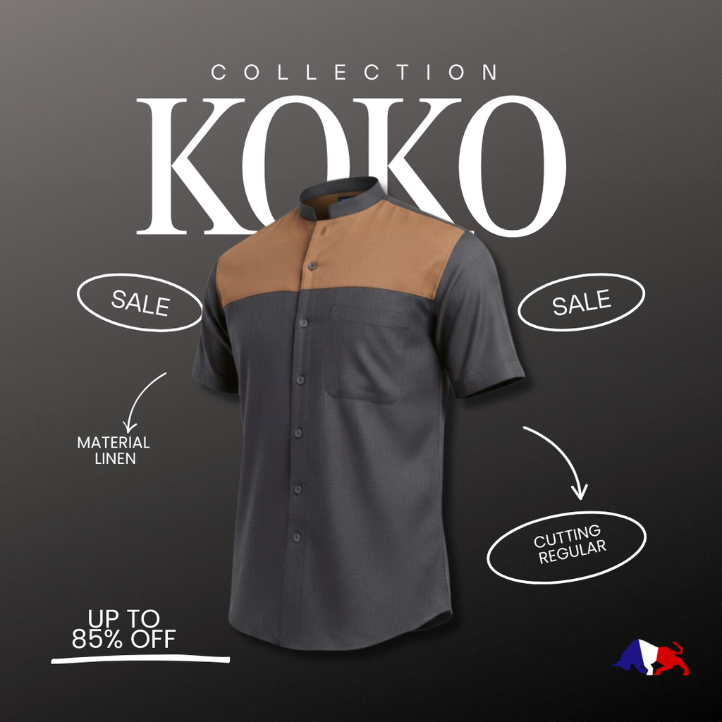 RICARDO Koko Shirt Collection – Baju Koko Polos Lengan Pendek