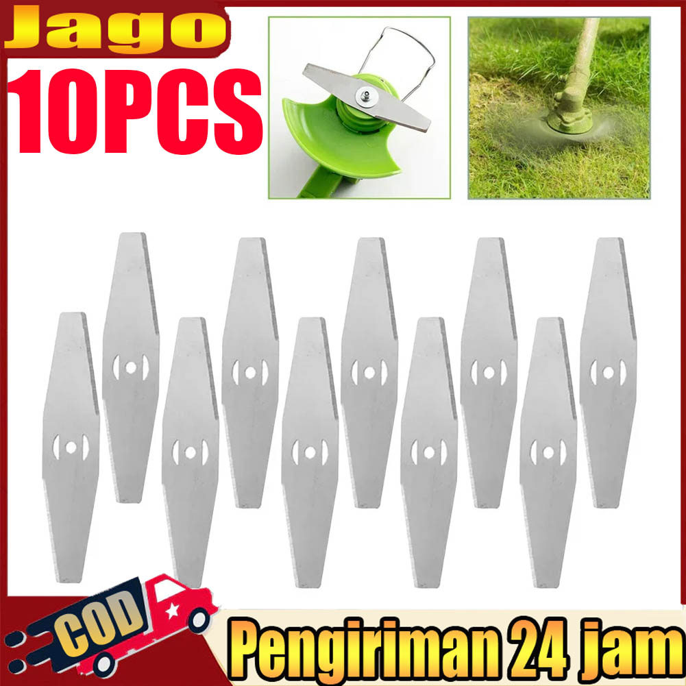 10pcs Pisau Mesin Potong Rumput 15cm Baterai Brush Cutter Blade/pisau Potong Rumput Baja/pisau Rumpu