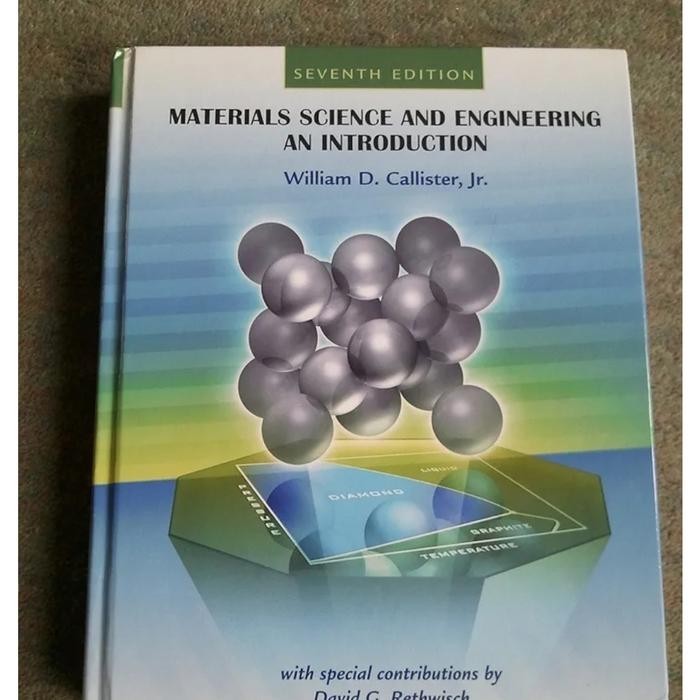 Buku Materials Science and Engineering: An Introduction 7th edition M