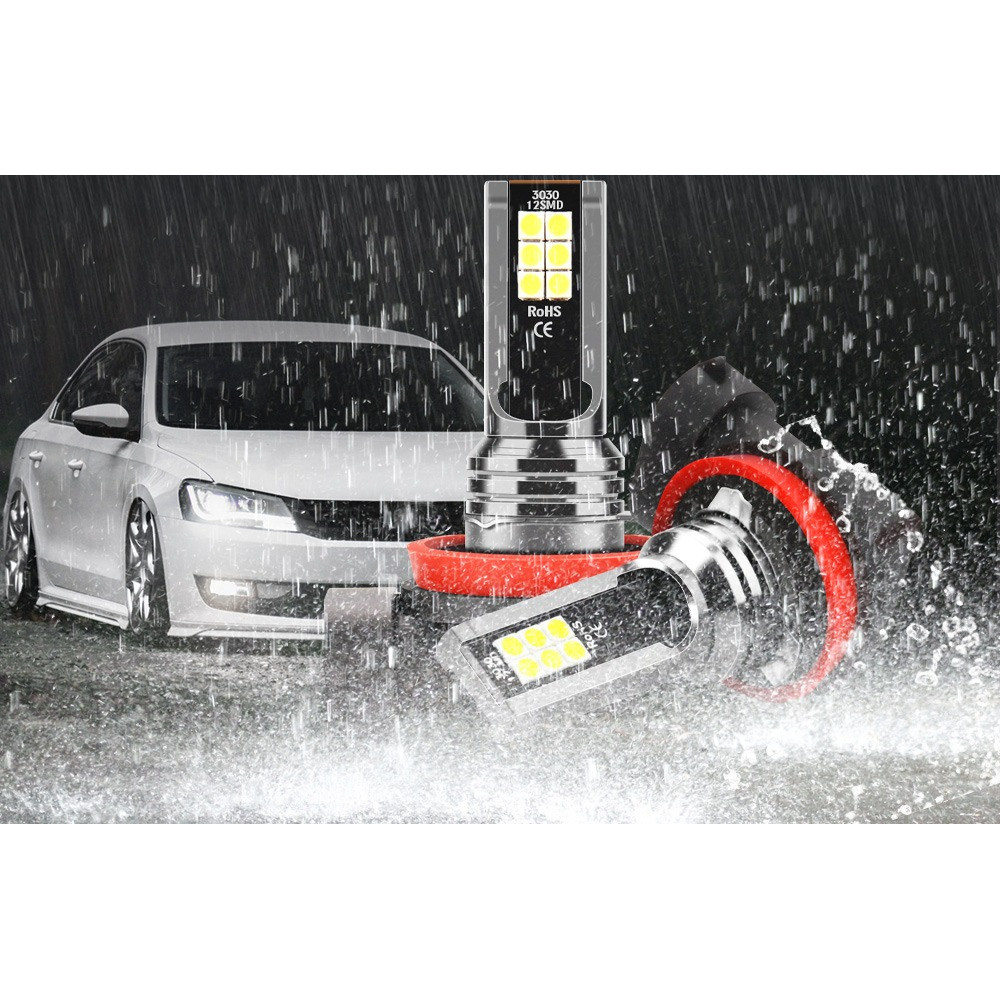 2pcs LED Front Fog Lamp Canbus Car Light Blub For Mitsubishi Pajero Sho Montero 4 20062020 2007 2008