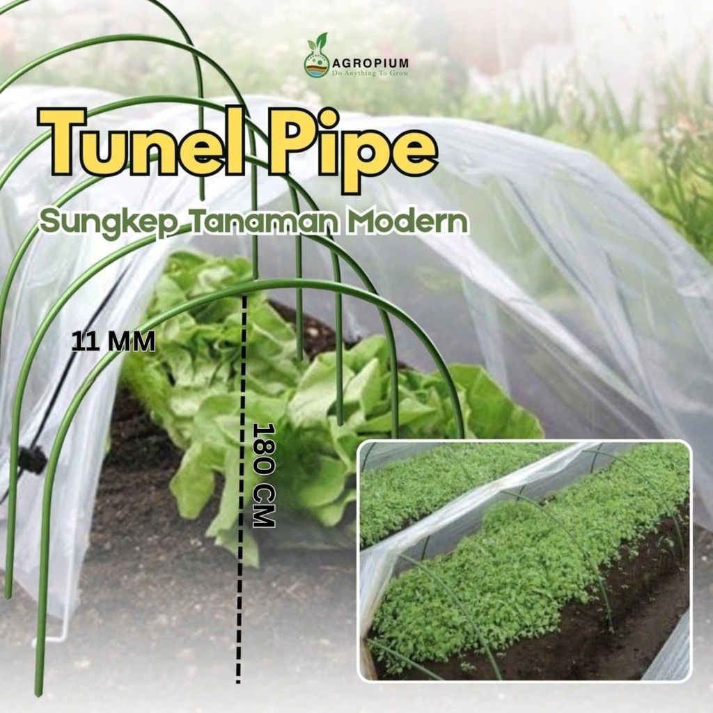 Takiron Tunnel Pipe Sungkep Tanaman Modern 11 mm x 180 cm