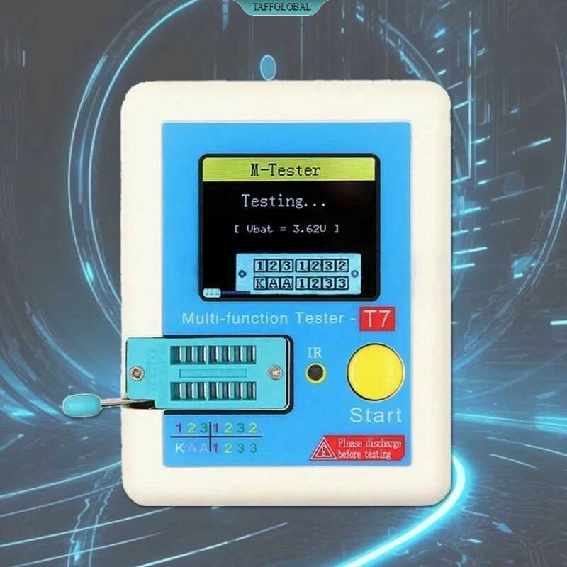 Meter Multifunctional Transistor Tester Resistance Thyristor - LCR-T7