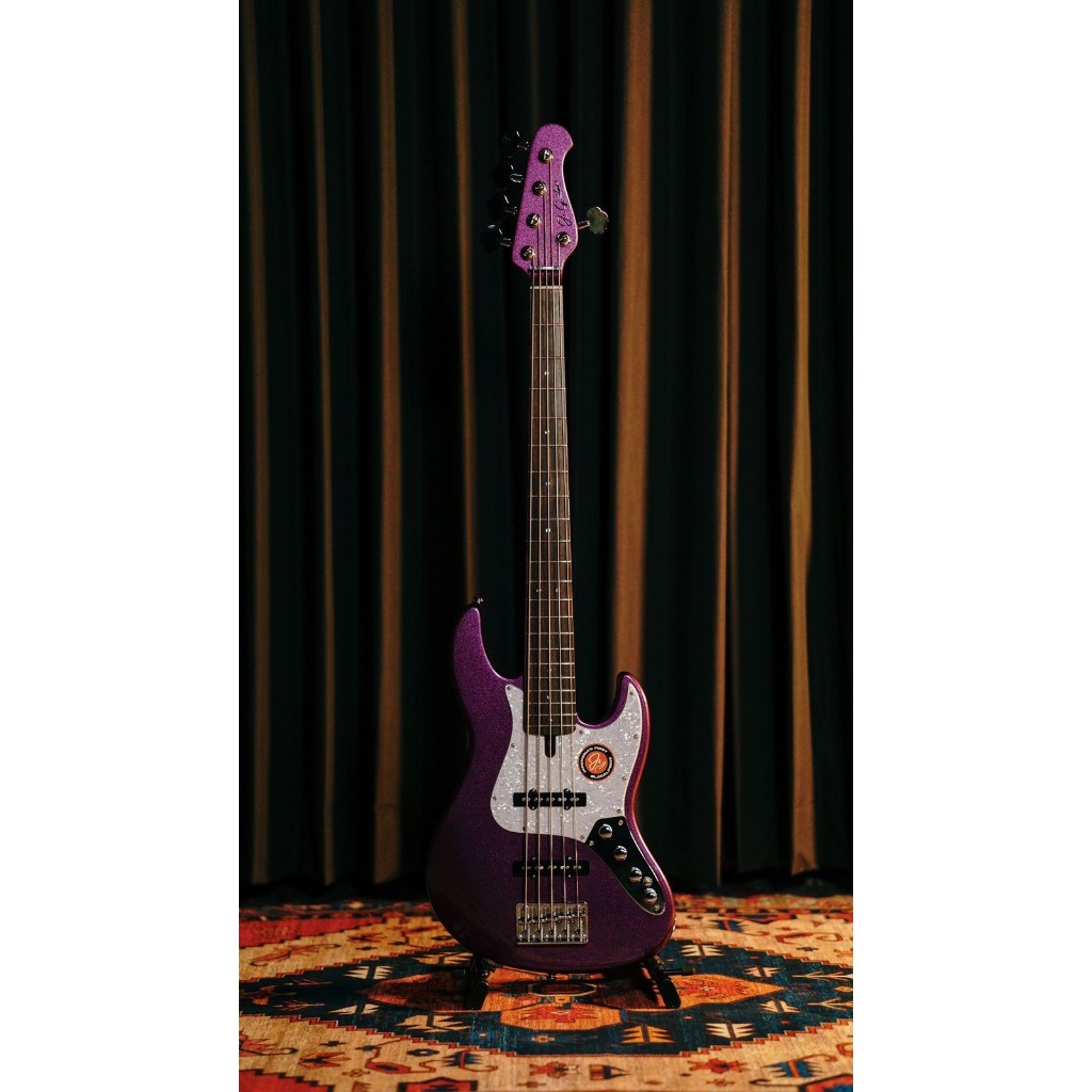 JS Guitars JS Bass NOVA II Purple Metalic
