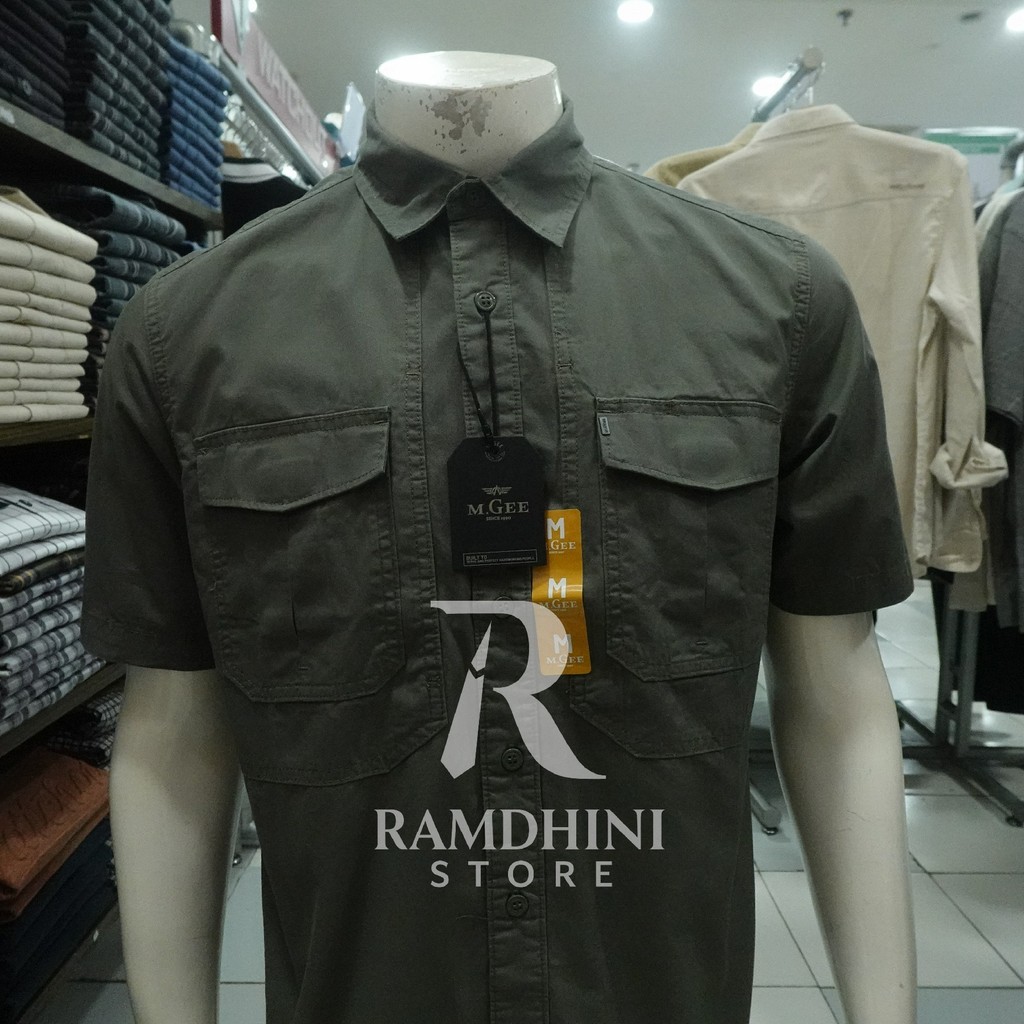 MGEE Kemeja Pendek Pria TRAVIS CKPR 026 1125