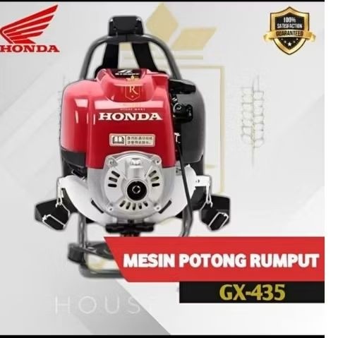 Mesin Potong Pangkas Babat Rumput Pemotong ￼MESIN POTONG RUMPUT ASLI HONDA GX35 4 TAK KOMPLIT