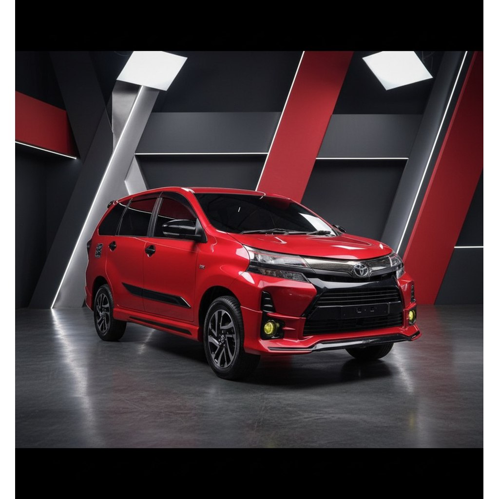 BODIKIT AVANZA VELOZ BODY KIT bodykit Toyota avanza  Veloz gr  2019 2020 2021 body kit  avansa veloz