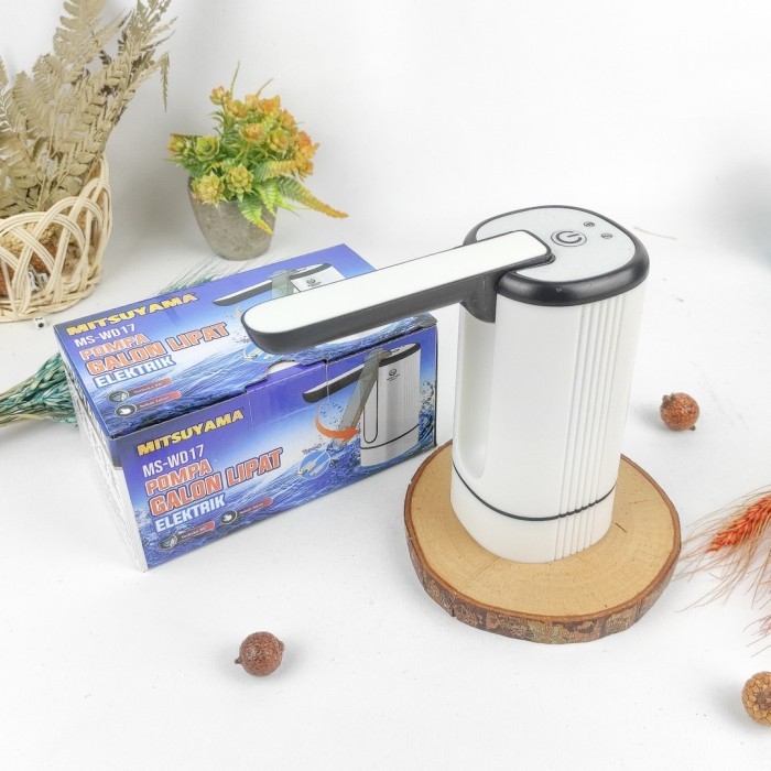 MITSUYAMA Pompa Galon Air Cas Elektrik Lipat MS WD17 WD 17 Water Pump Electric Recharge 4w 4W 4 Watt
