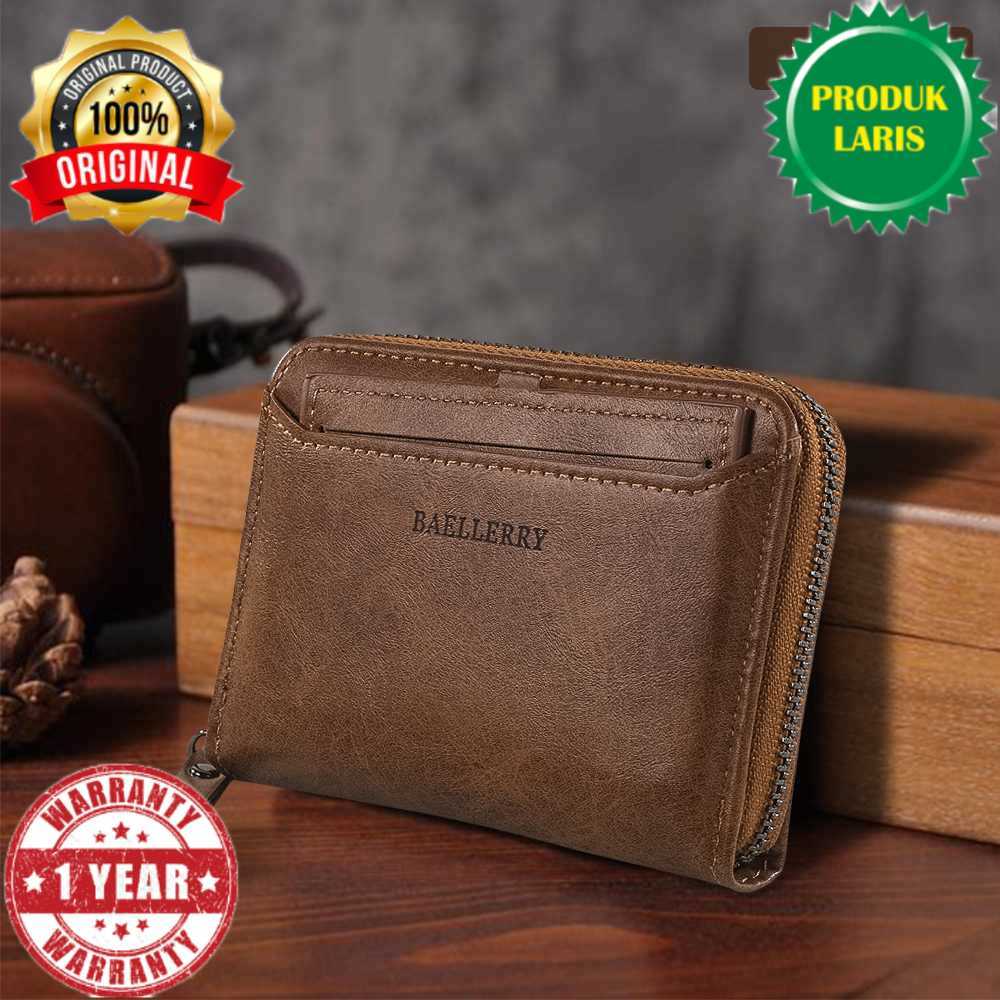Baellerry Dompet Pria Bahan Kulit - D3124