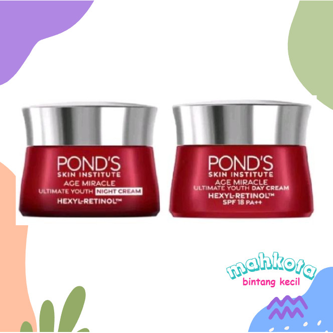 Ponds Age Miracle Day Cream / Night Cream