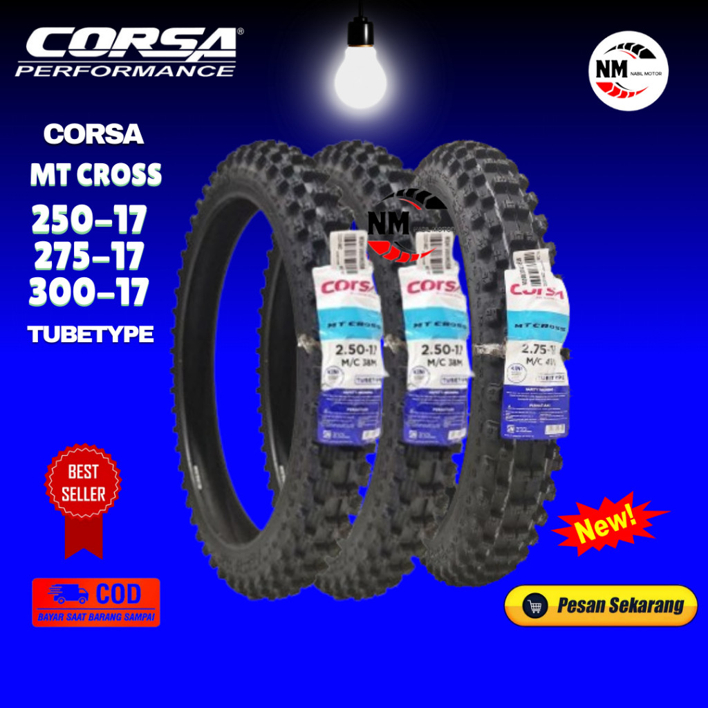 (Talver) Ban Corsa MT Cross 275-17 - Ban Ring 17 Tube Type