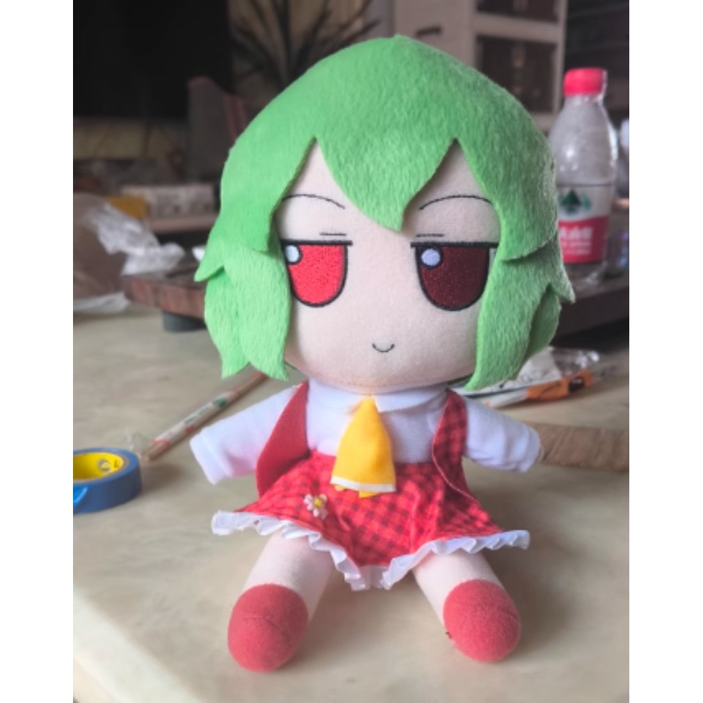 Kazami Yuuka Touhou Project Plush Doll 20CM Fumo Anime Figure Stuffed Cosplay Toy for Gift