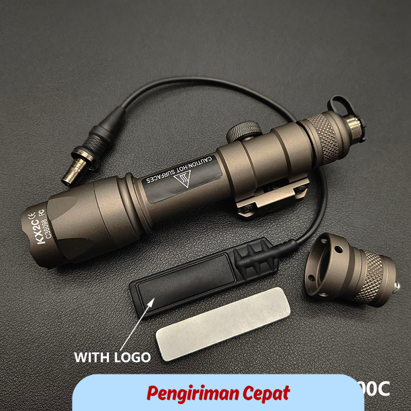 PCP Weapon M952V M951 Flashlight Airsoft light 500 lumen LED White Light Scout light QD Mount fit 20