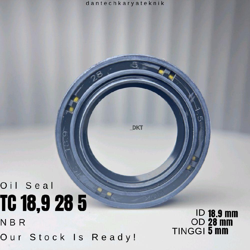 Oil SEAL TC 18.9 28 5 NOK CORTECO 1 PCS Seal STATER KECIL GRAND LEGENDA SUPRA X PRIMA Seal TC 18,9X2