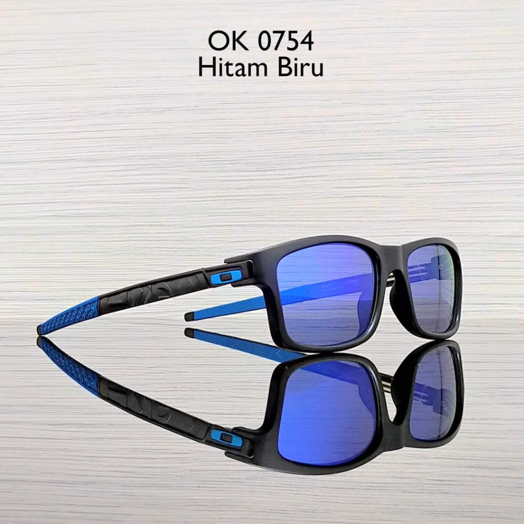 Kacamata OK Currency Hitam Lensa Polarized Pria Import Sunglasses Gaya Keren - 0K 8026