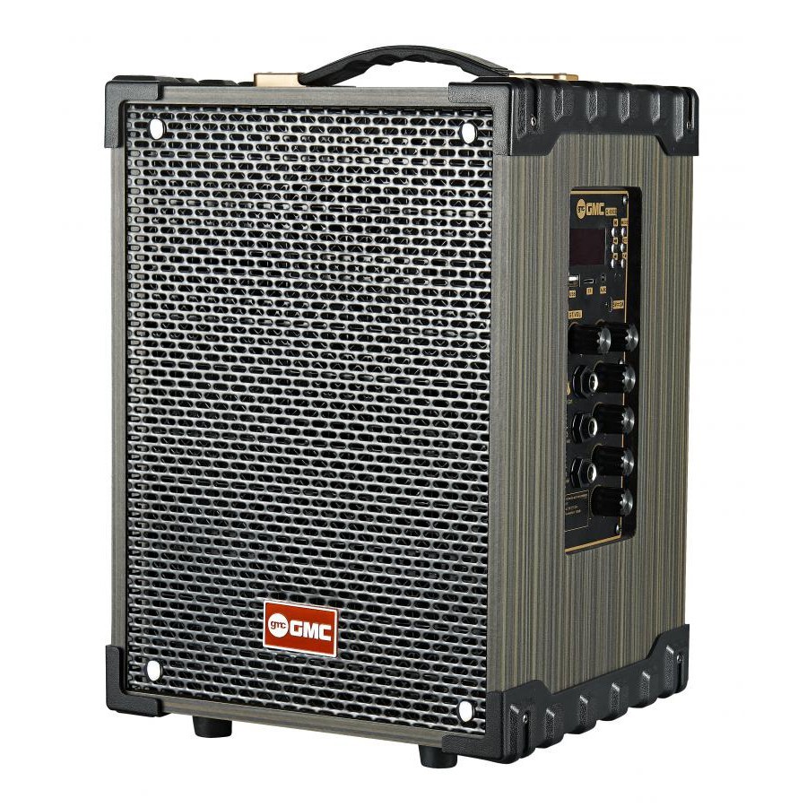 Speaker Bluetooth GMC 899P Speaker Portable Indor Outdor Plus 2 Mic Wireless Baru bisa untuk Guitar 