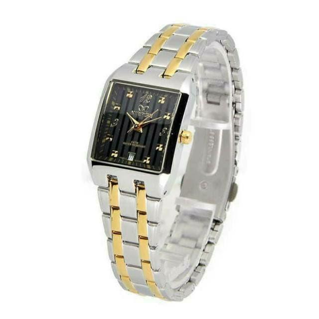 jam tangan Mirage rectangle original garansi anti air aksesoris wanita