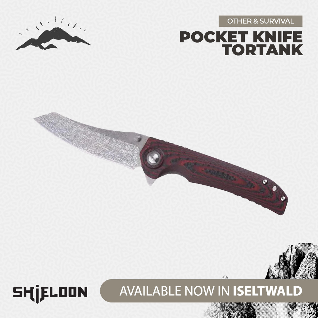 SHIELDON Pocket Knife Tortank  7091D