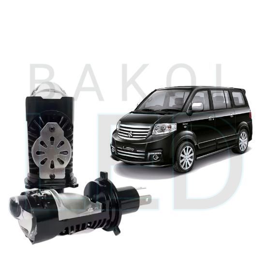 2pcs Lampu Utama LED H4 BiLED Ultra BRIGHT kipas Mobil Suzuki APV BL