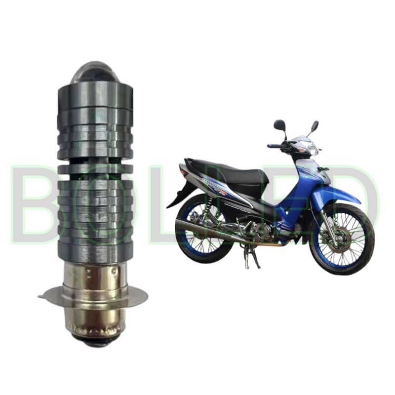 1pcs Lampu depan LED H6 Laser motor Honda Supra Fit BLD