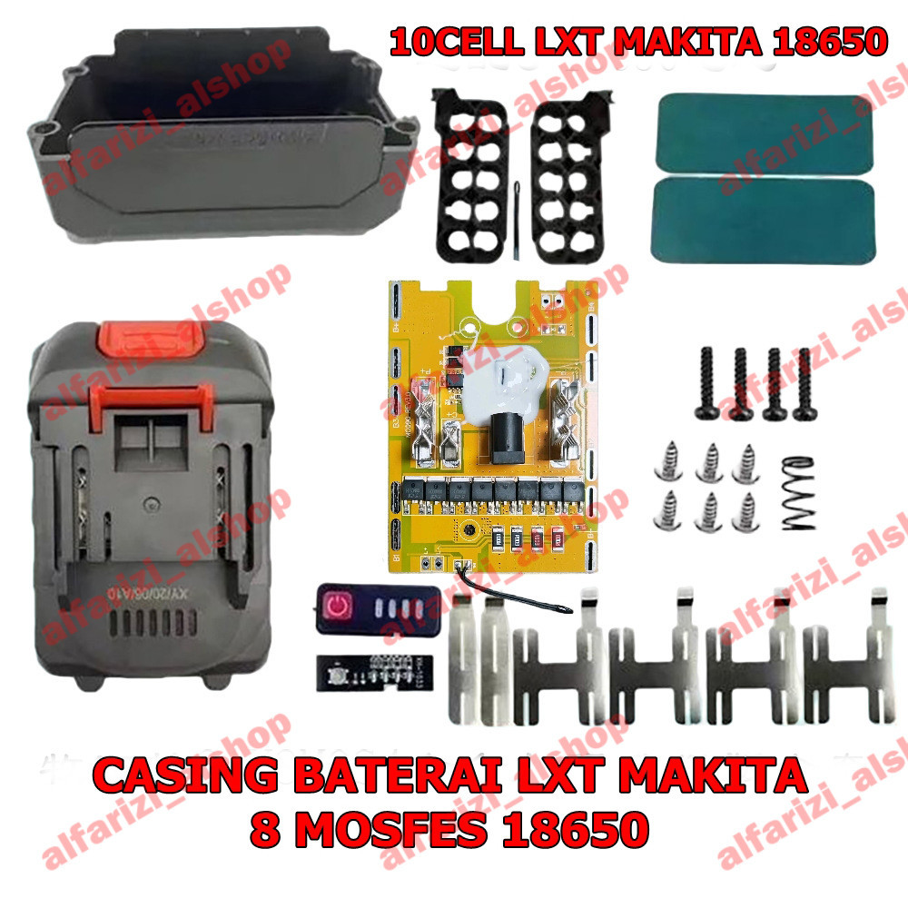 case / casing battery model lxt Makita 8 mosfes 160A