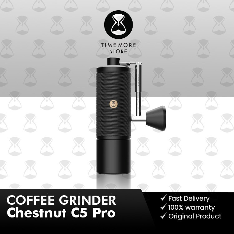 timemore chestnut C5 PRO coffee grinder foldable handle / alat penggiling kopi manual / manual grind