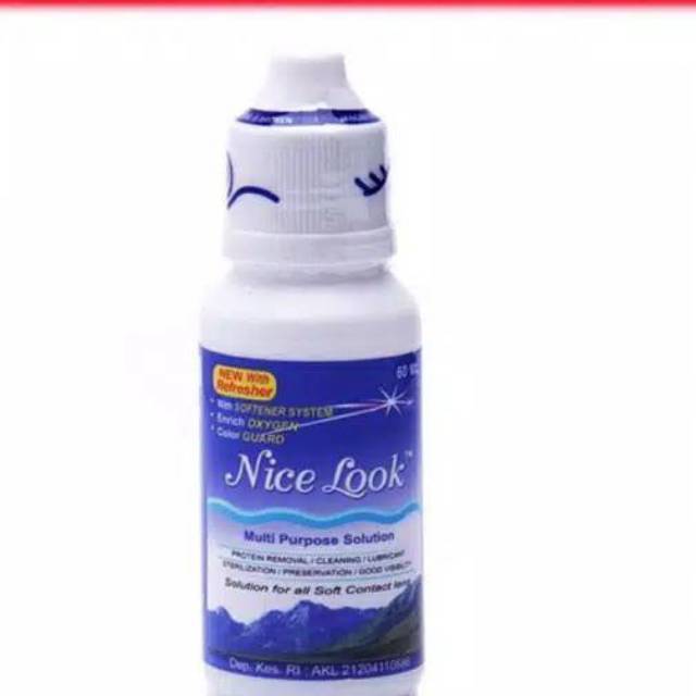 NICE LOOK PEMBERSIH SOFTLENS — Nice look air softlens / Nicelook