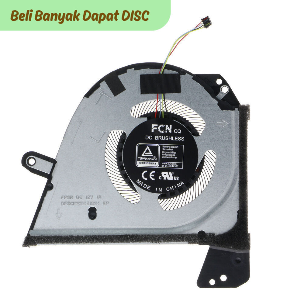 TTN 12pcs CPUGPU Cooling Fan For ASUS ROG Zephyrus M16 2022 GU603ZE GU603ZM GU603ZW