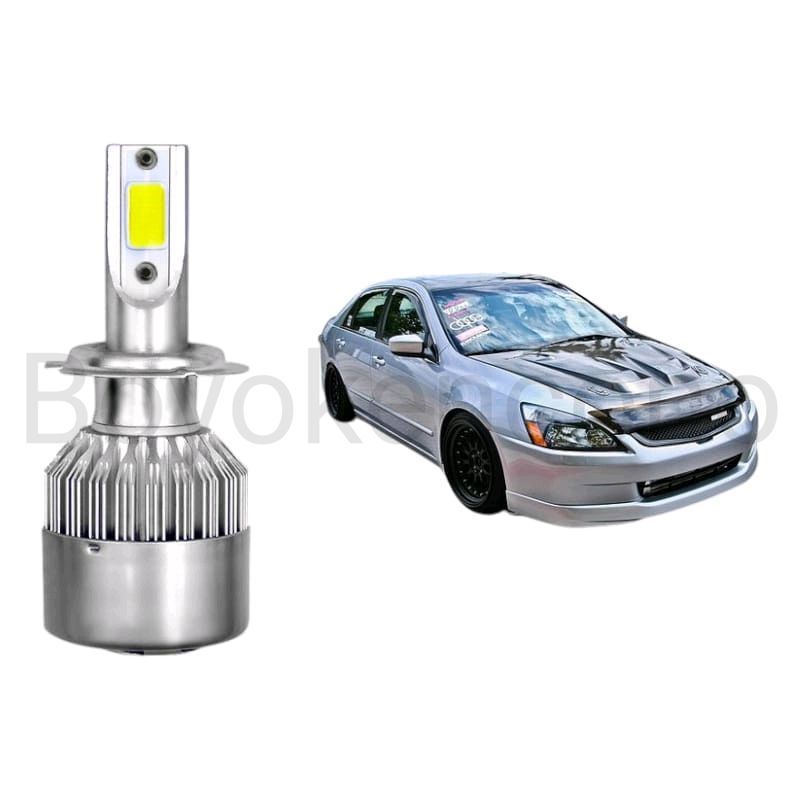 2pcs Lampu Utama Dekat LED HB4 COB Mobil Honda Accord CM5 Byk