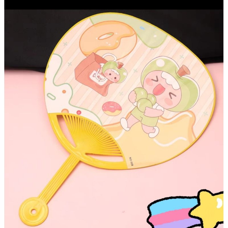 Kipas Tangan Jumbo Plastik Kuat Desain Lucu