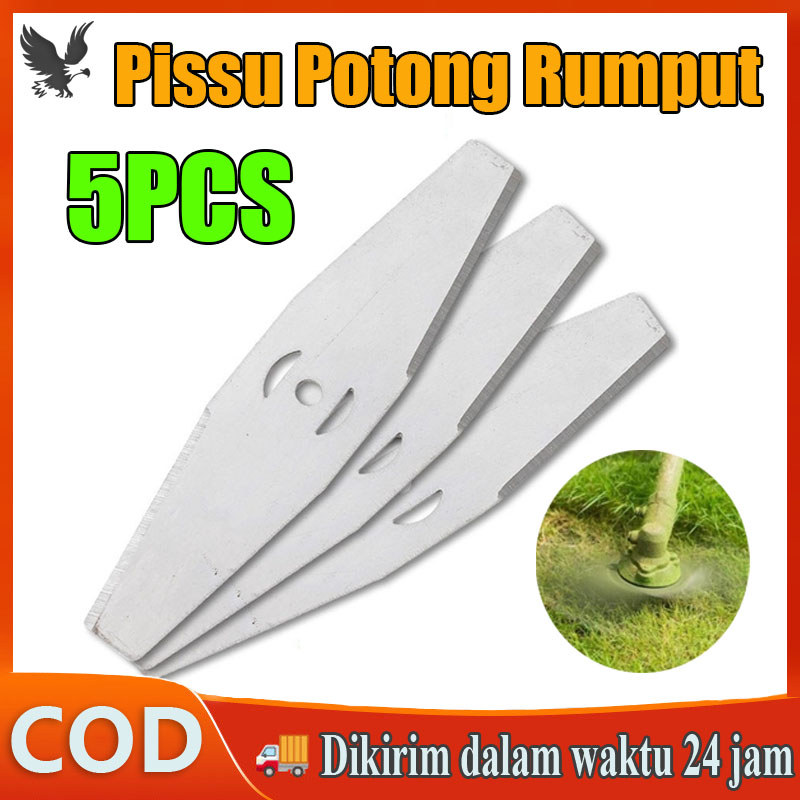 5Pcs Pisau Mesin Potong Rumput/Pisau Potong Rumput/Mata Pisau Mesin Potong Rumput/Pisau Rumput