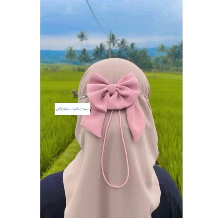 Strap masker pita / Konektor masker pita /  Strap Masker Pita / Strap masker Hijab / strap masker - 