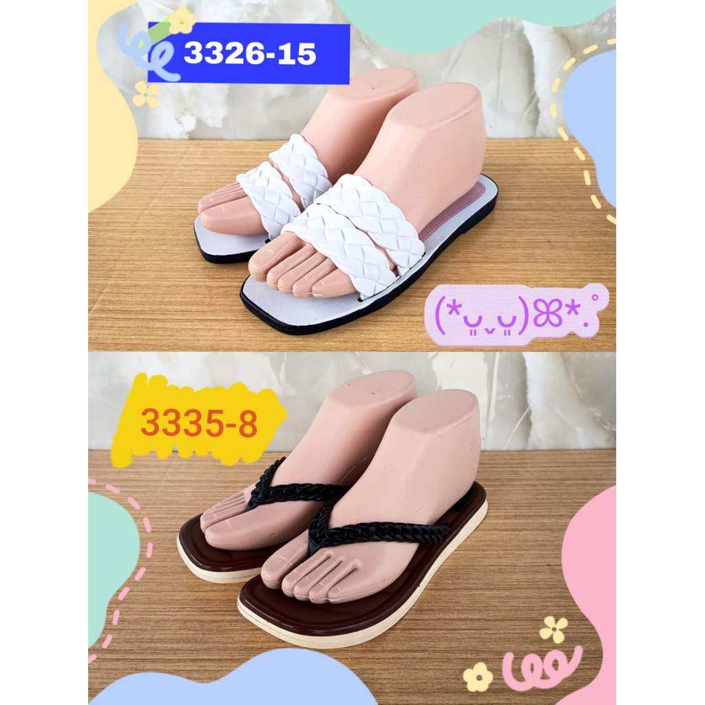Sandal Jepit Wanita Sandal Slop Wanita Korean Style Sol Flat Sandal Wanita Model Cantik Elegan Styli